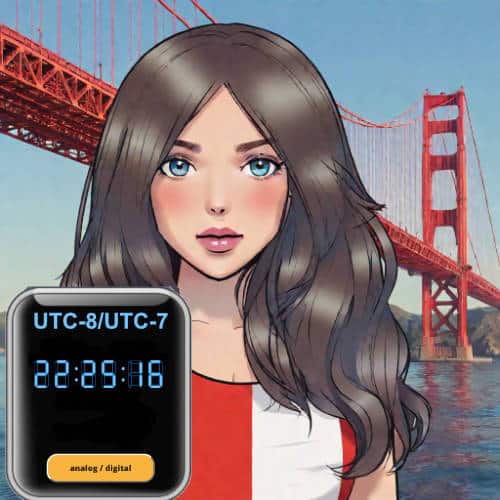 orologio online in diretta San Francisco