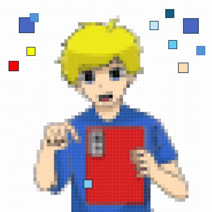 Pixel Bilder selbst erstellen mit der Mathefritz App