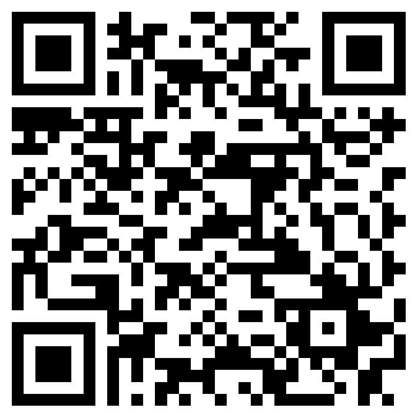 QR Code für diese Seite mit der Primfaktorzerlegung, kgV und ggT online