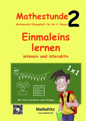 1x1 lernen Übungsbuch Klasse 2