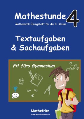 Buch Textaufgaben und Sachaufgaben Klasse 4 Grundschule